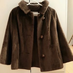 Vintage Irving Poslums Fur Coat